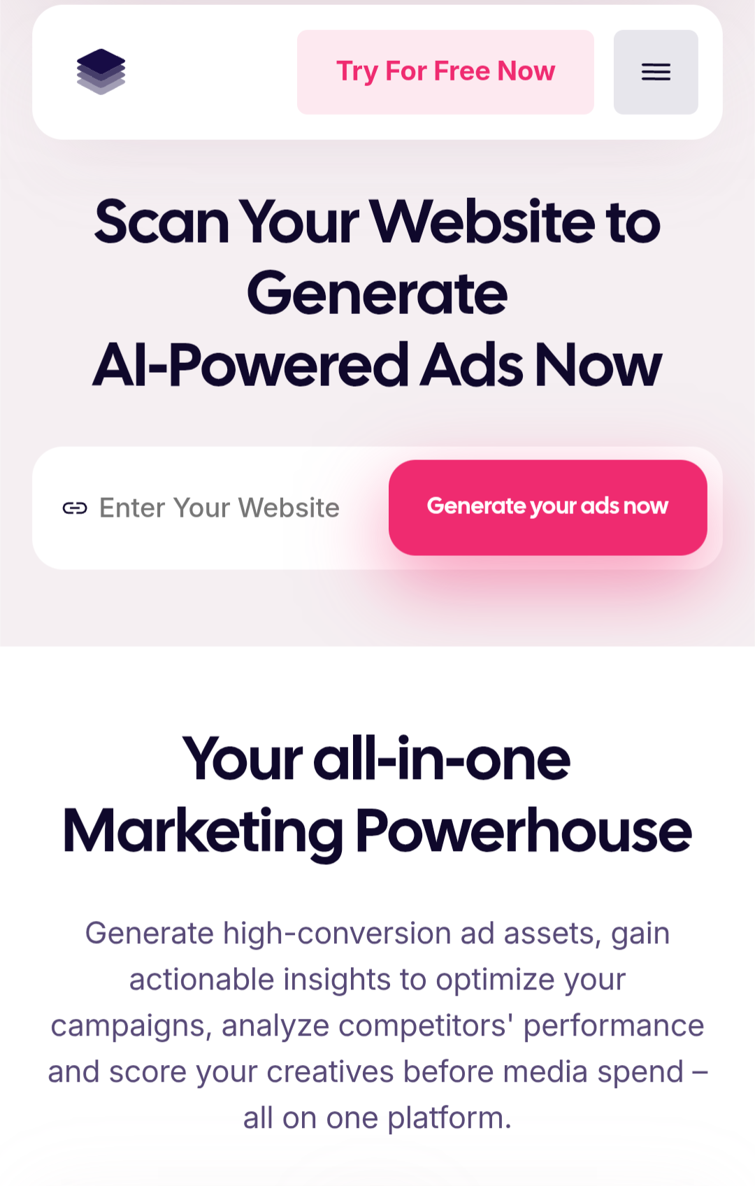 AdCreative.ai screenshot